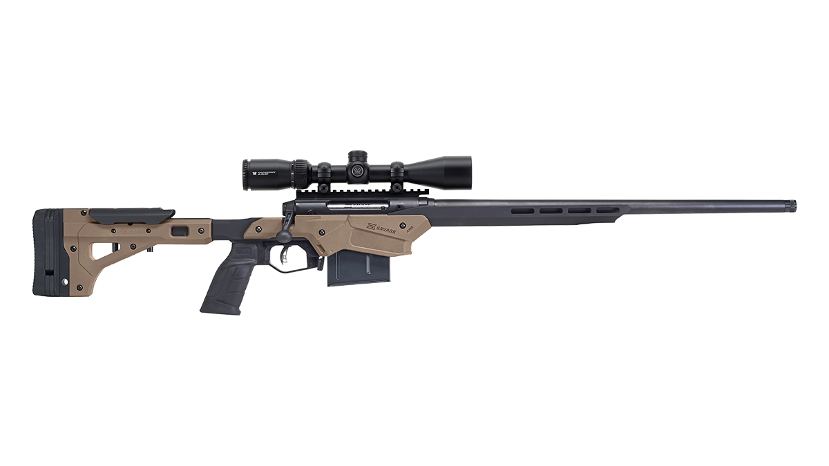 Savage Axis II Precision 6.5 Creedmoor on shooting bench
