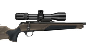 Sleek rifle design with a scope, perfect for precision shooting and outdoor adventures. Ideal for hunters and sport shooters.