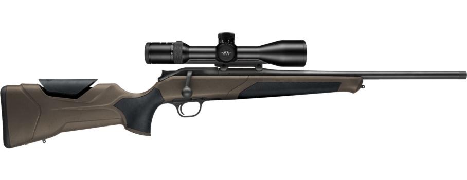 Sleek rifle design with a scope, perfect for precision shooting and outdoor adventures. Ideal for hunters and sport shooters.