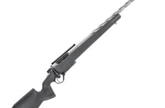 High-quality bolt-action rifle with a sleek design and durable stock for precision shooting.