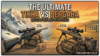 Graphic comparing Tikka and Bergara bolt-action rifles, highlighting precision and long-range capabilities.